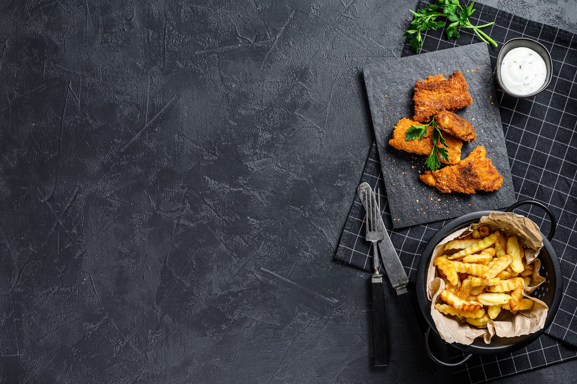 Hintergrund Fish n Chips